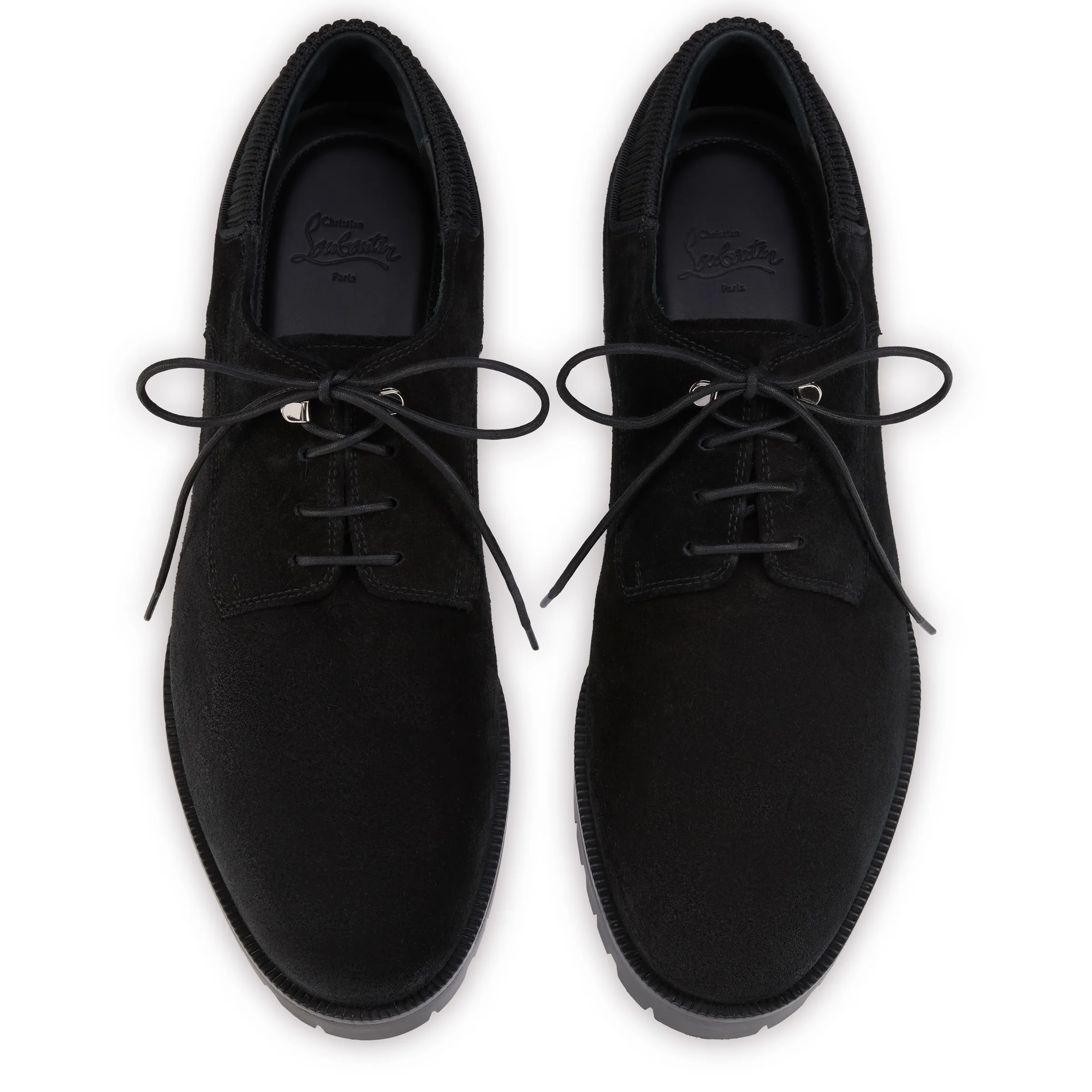 Christian Louboutin Cavafield – Derbies – Reversed calf leather – Black – Men - Gifts - alternate view 5